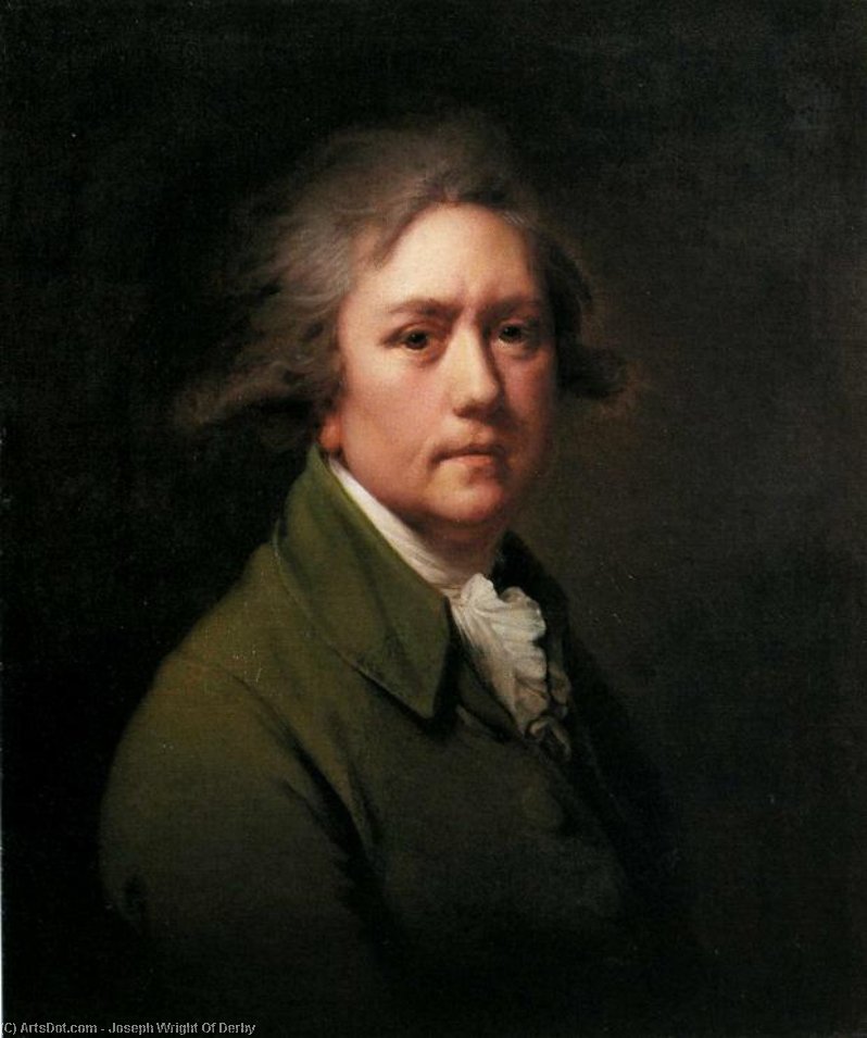 Self-portrait At The Age Of About Fifty — Joseph Wright De Derby