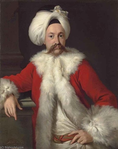 Portrait Of A Gentleman, Possibly Richard Salwey — Andrea Soldi