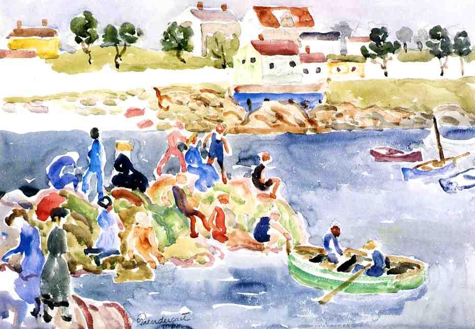 The Cove — Maurice Brazil Prendergast