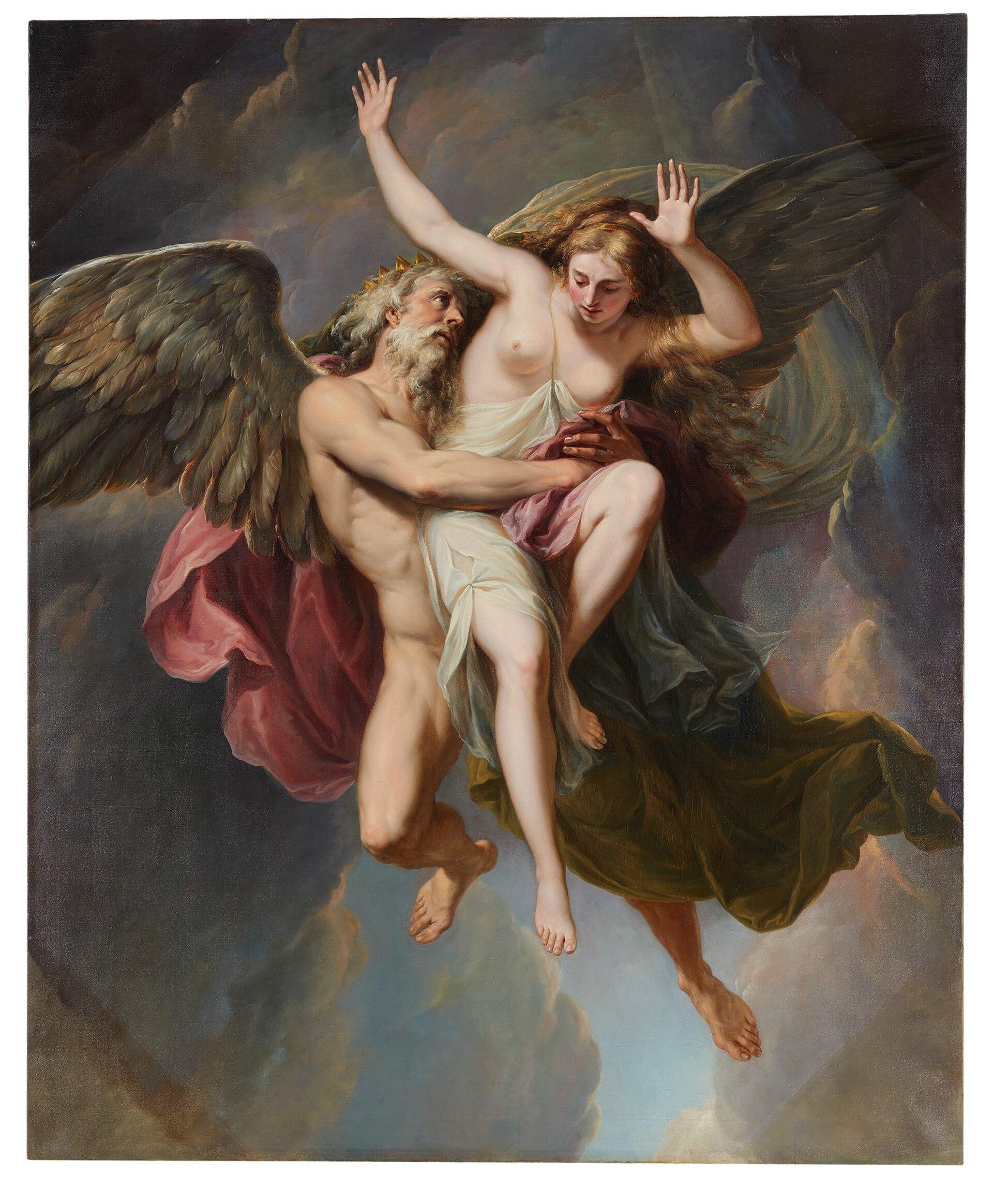 Boreas And Oreithyia — Giovanni Battista Cipriani