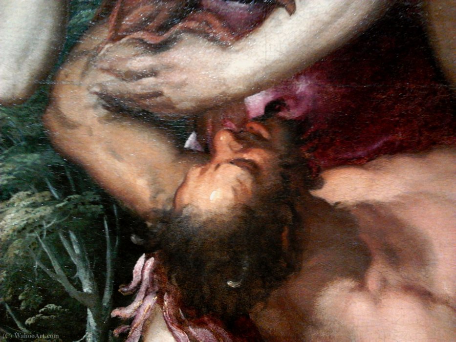 Apollo Flaying Marsyas (detail) — Carlo Caliari