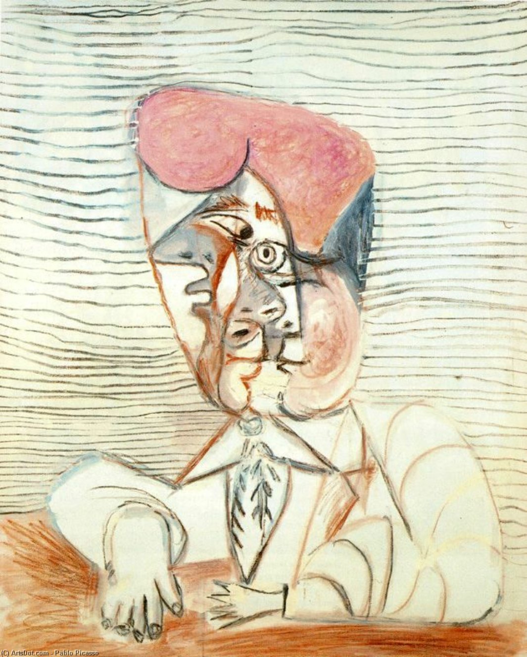 Bust Of A Man 1 — Пабло Пикасо