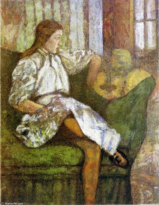 Portrait Of Yvonne Duchamp — Marcel Duchamp