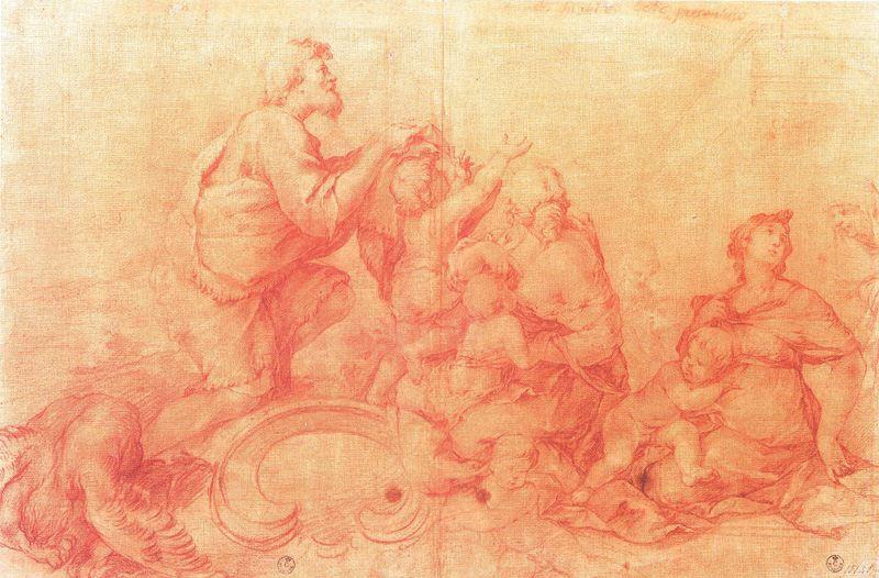 Study From The Vault Of The Palazzo Barberini — Luca Giordano