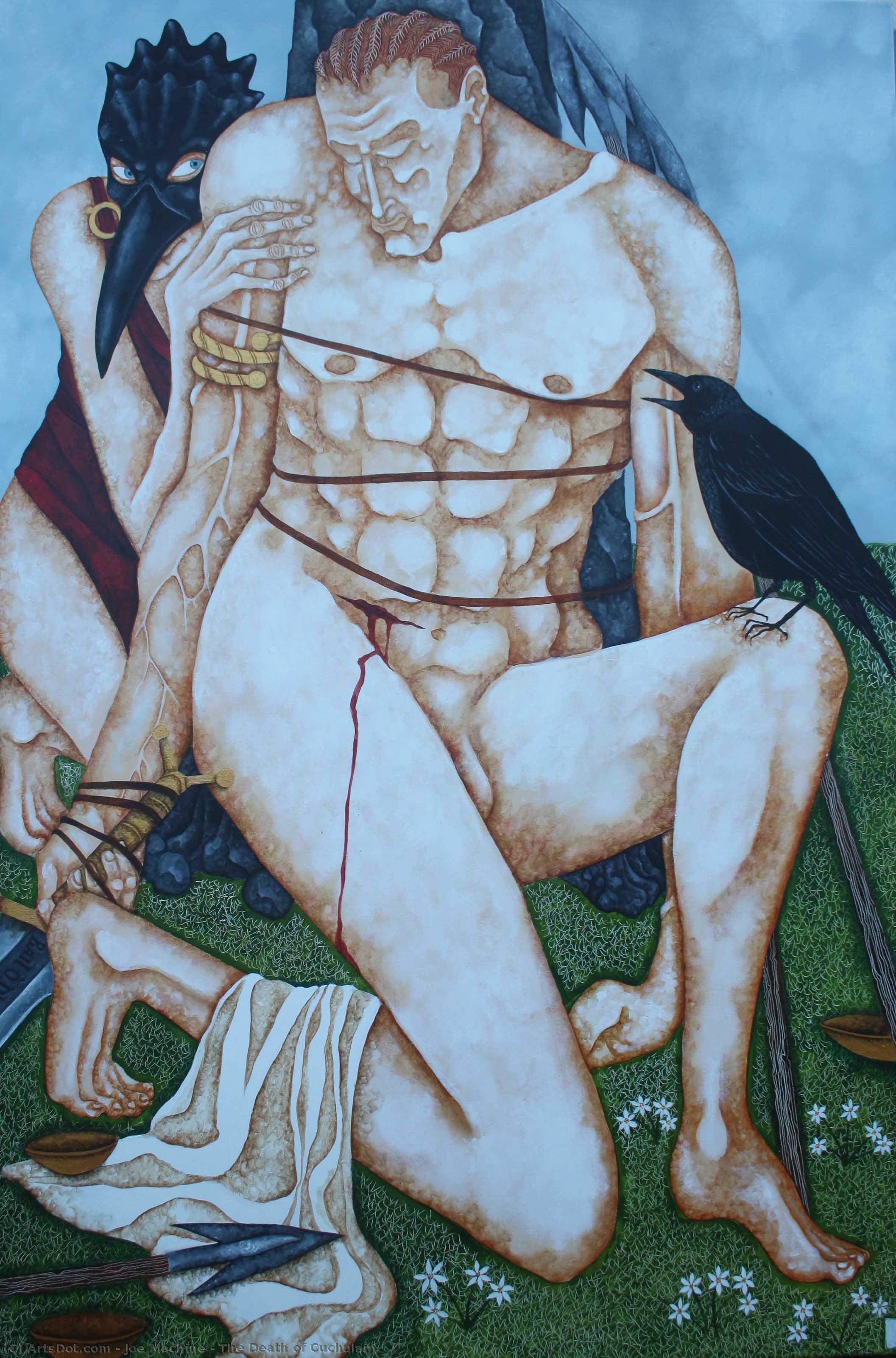 The Death Of Cuchulain — Joseph Stokes