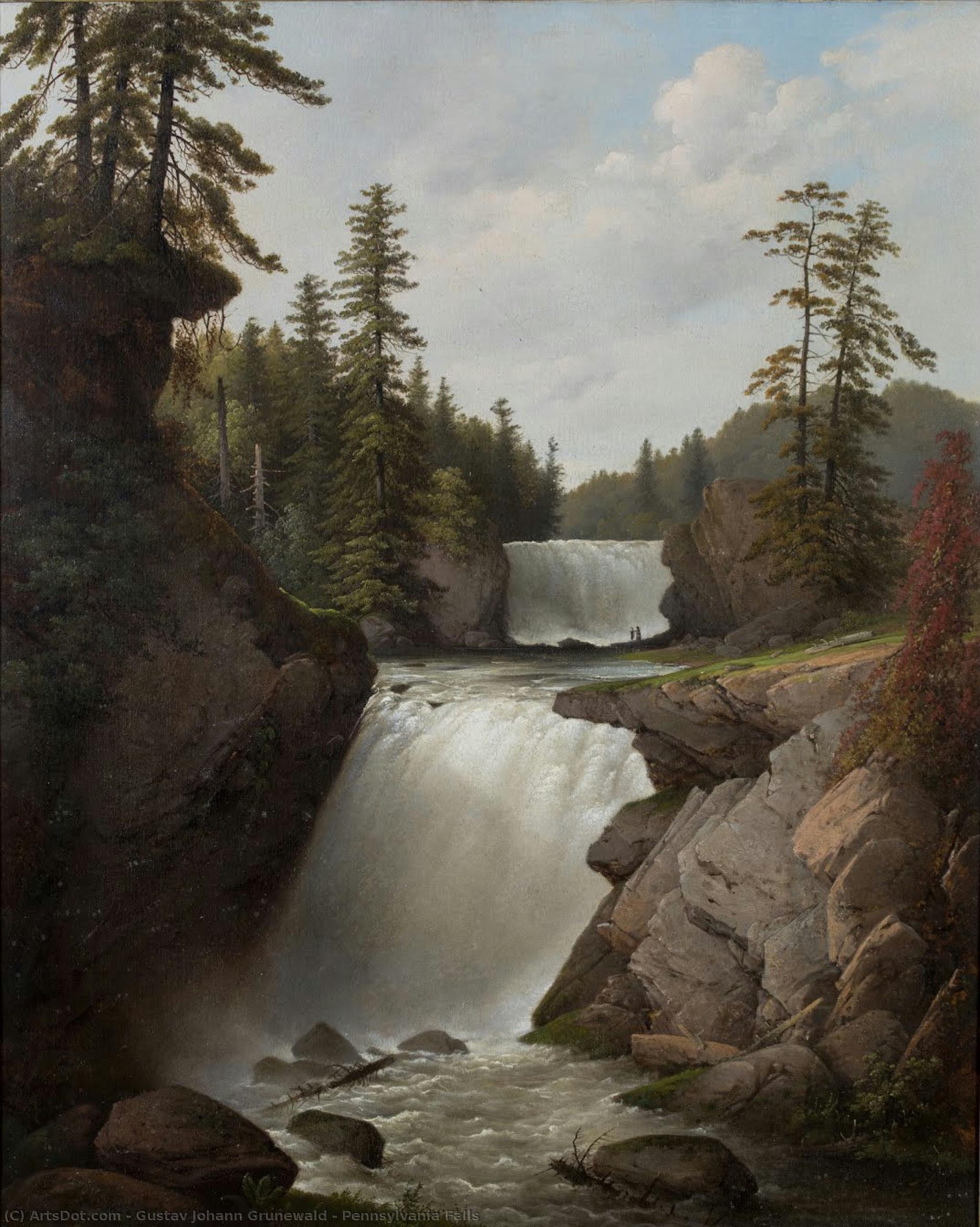 Pennsylvania Falls — Густав Иоганн Груневальд