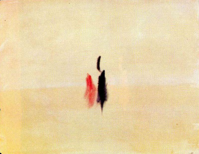 Botes En El Mar — Joseph Mallord William Turner