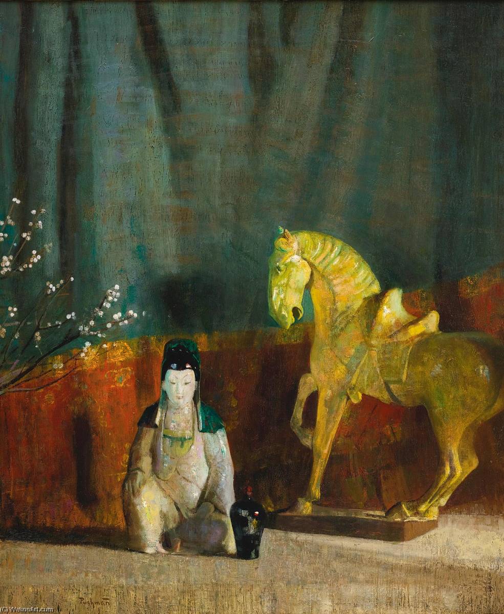 The Queen And Her Horse — Hovsep Pushman