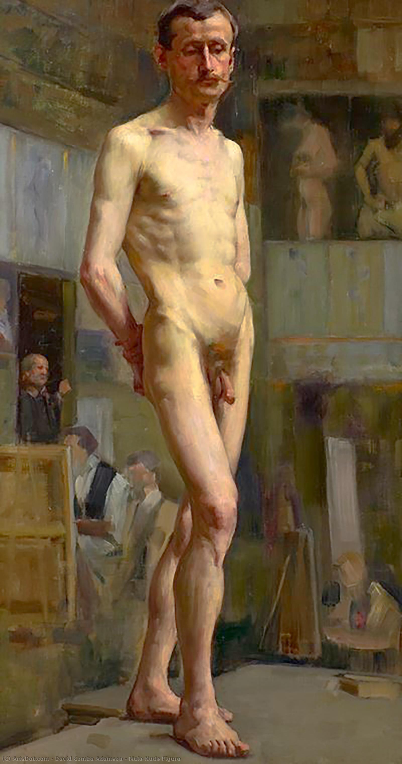 Male Nude Figure — Дэвид Комба Адамсон