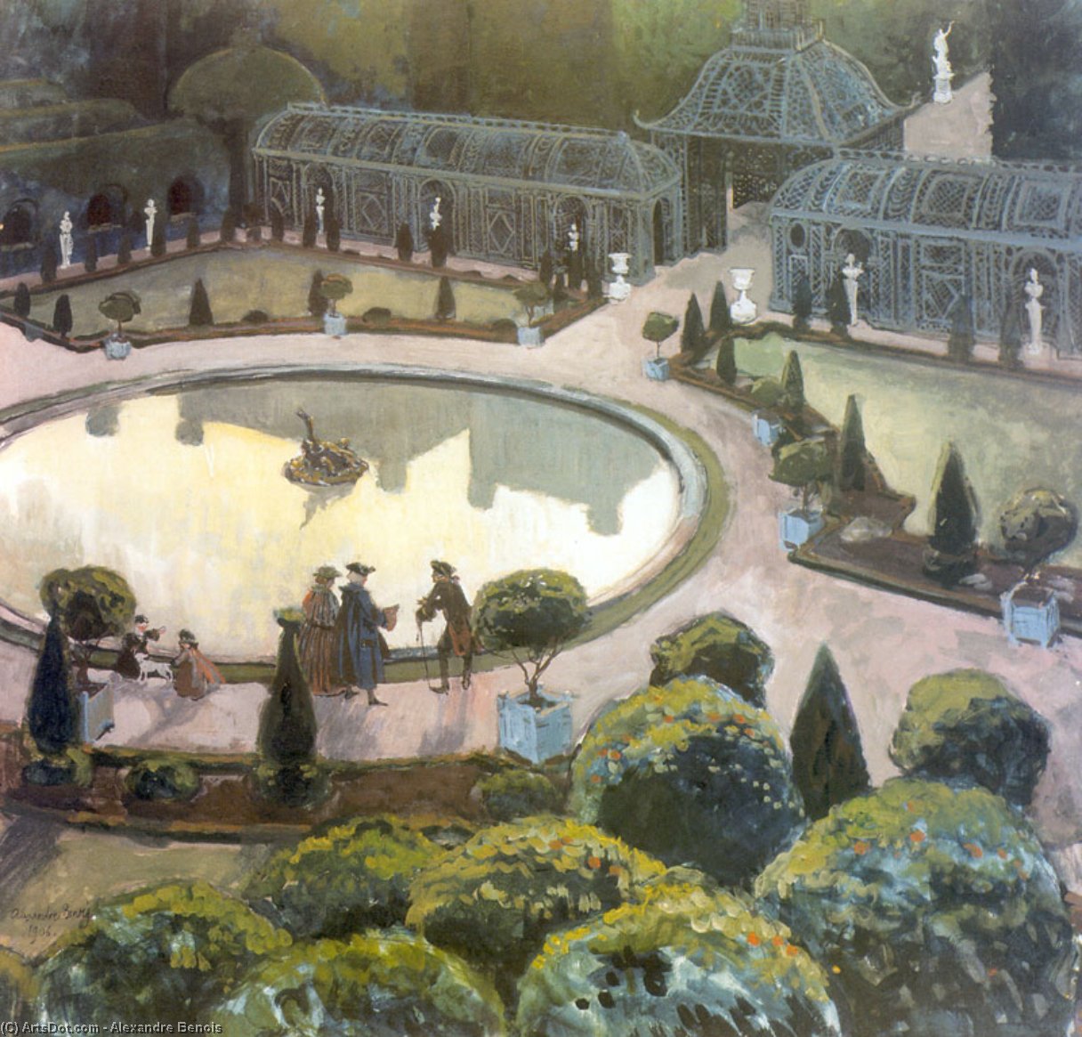 Versailles. Greenhouse — Alexandre Benois