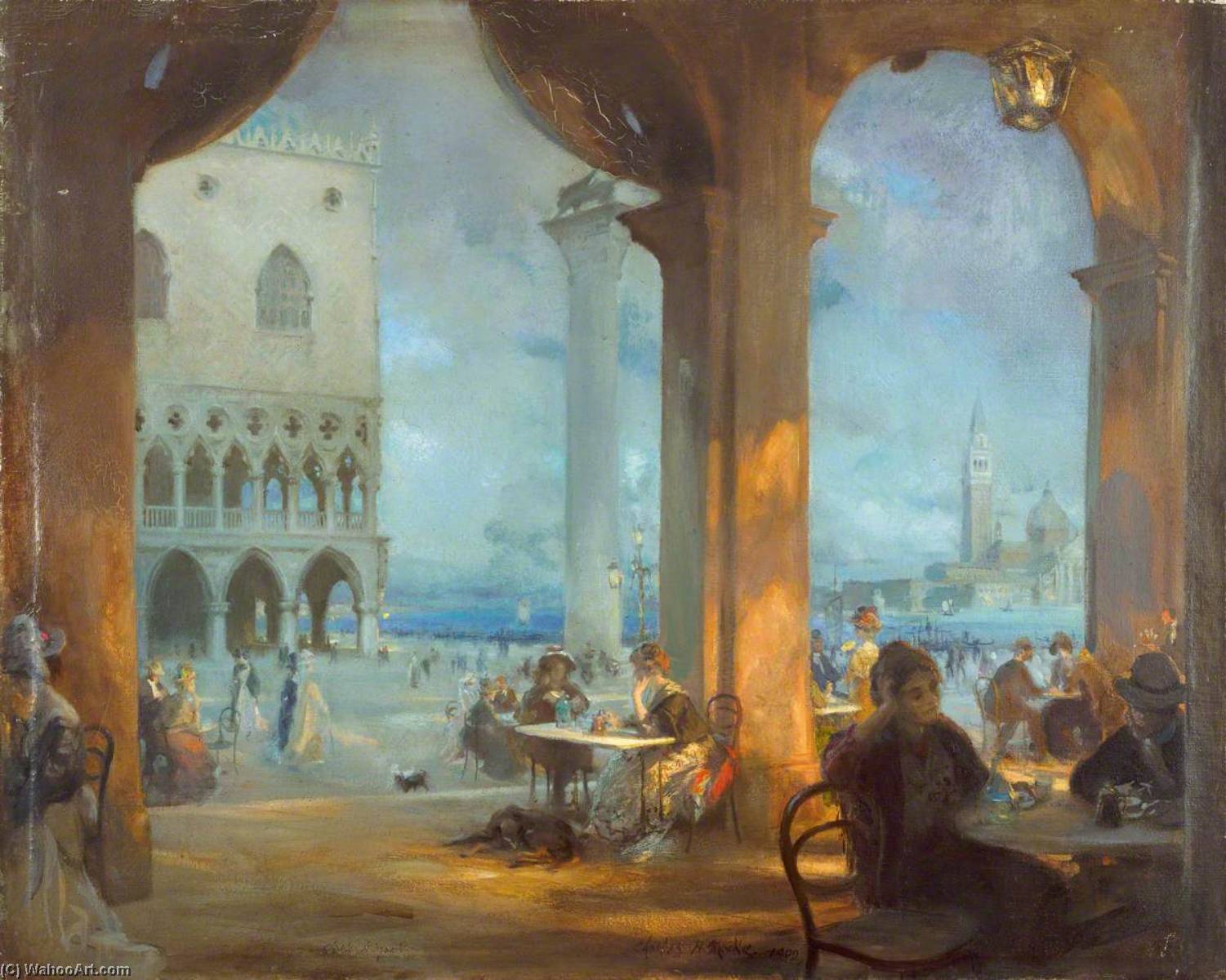 La Piazzetta, Venice — Charles Hodge Mackie