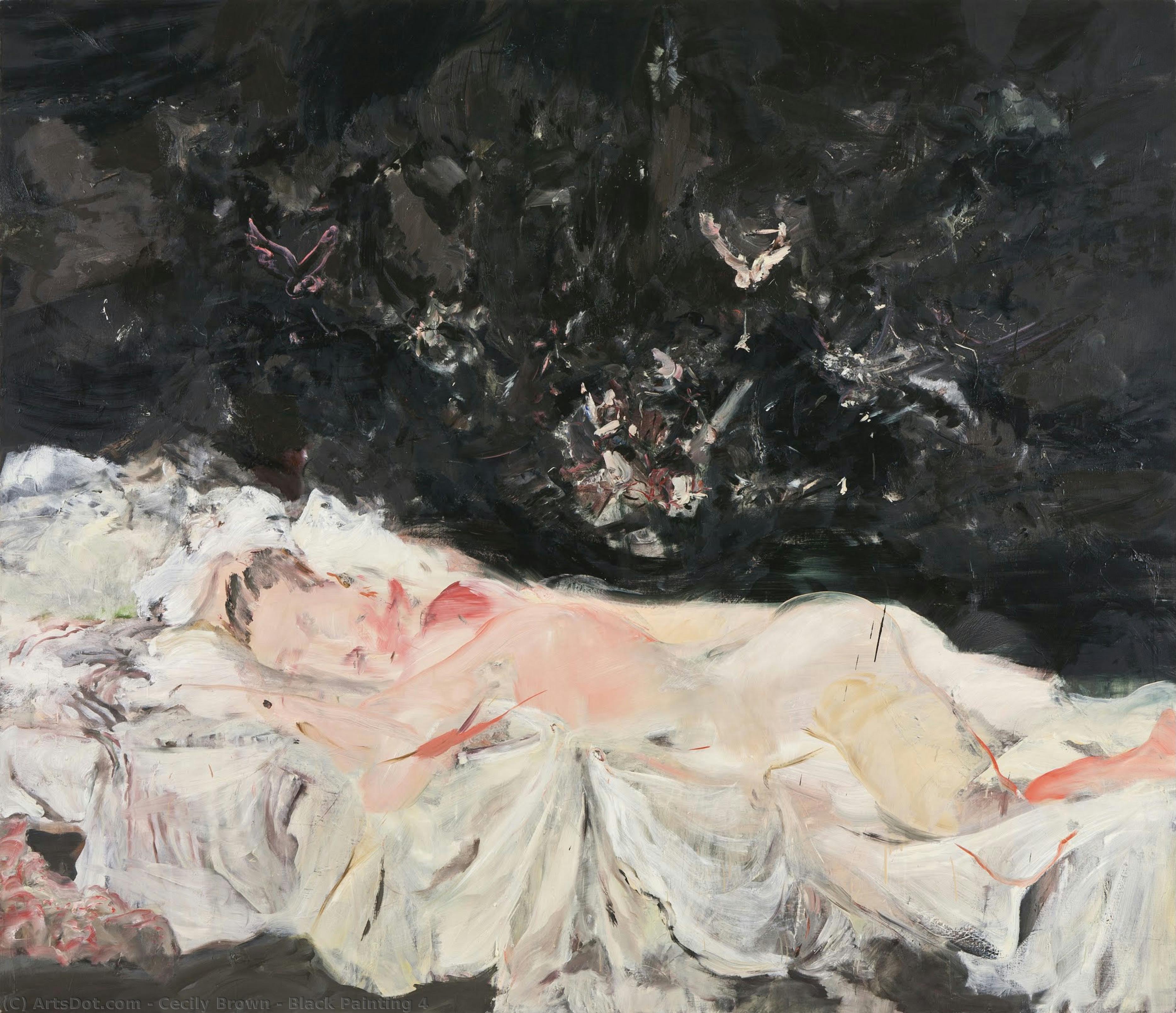 Black Painting 4 — Cecily Brown