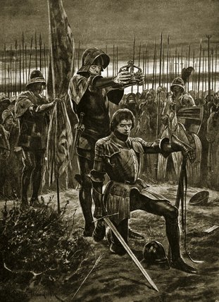 Henry Vii Crowned At Bosworth — Ричард Кетн Вудвил