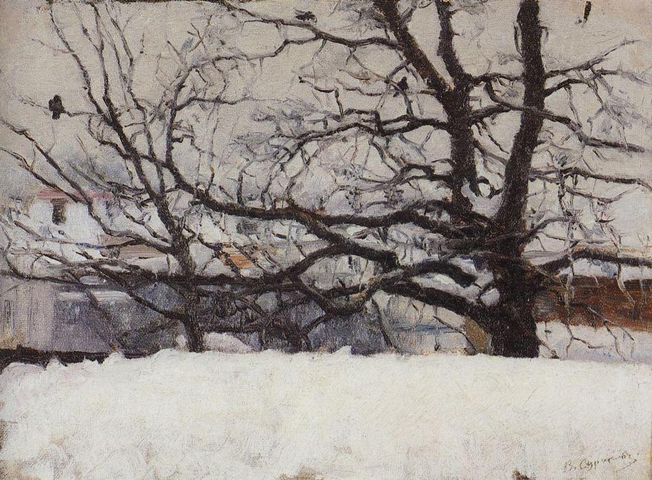 Winter In Moscow — Vasily Ivanovich Surikov