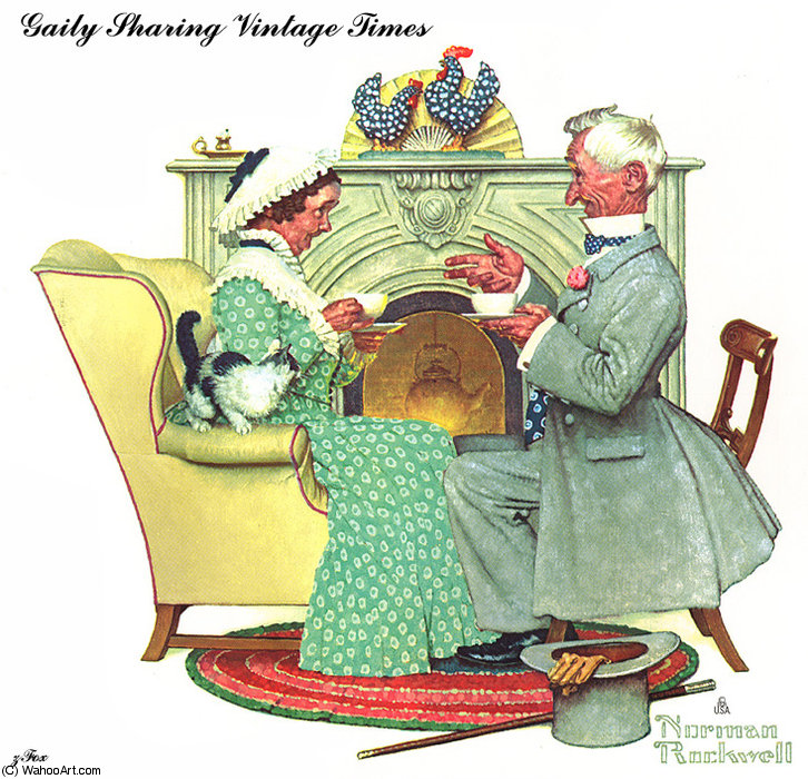 Gaily Sharing Vintage Times — Norman Rockwell