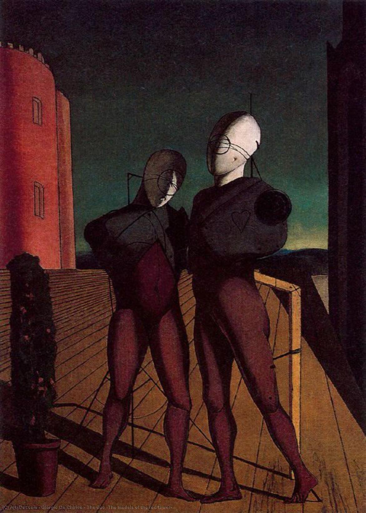 The Duo (the Models Of The Red Tower) — ジョルジオ・デ・キリコ