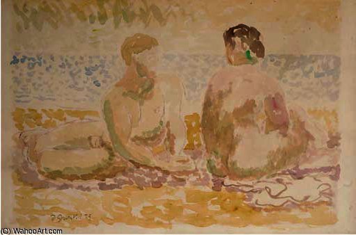 Two Figures On A Beach — ダンカン・グラント