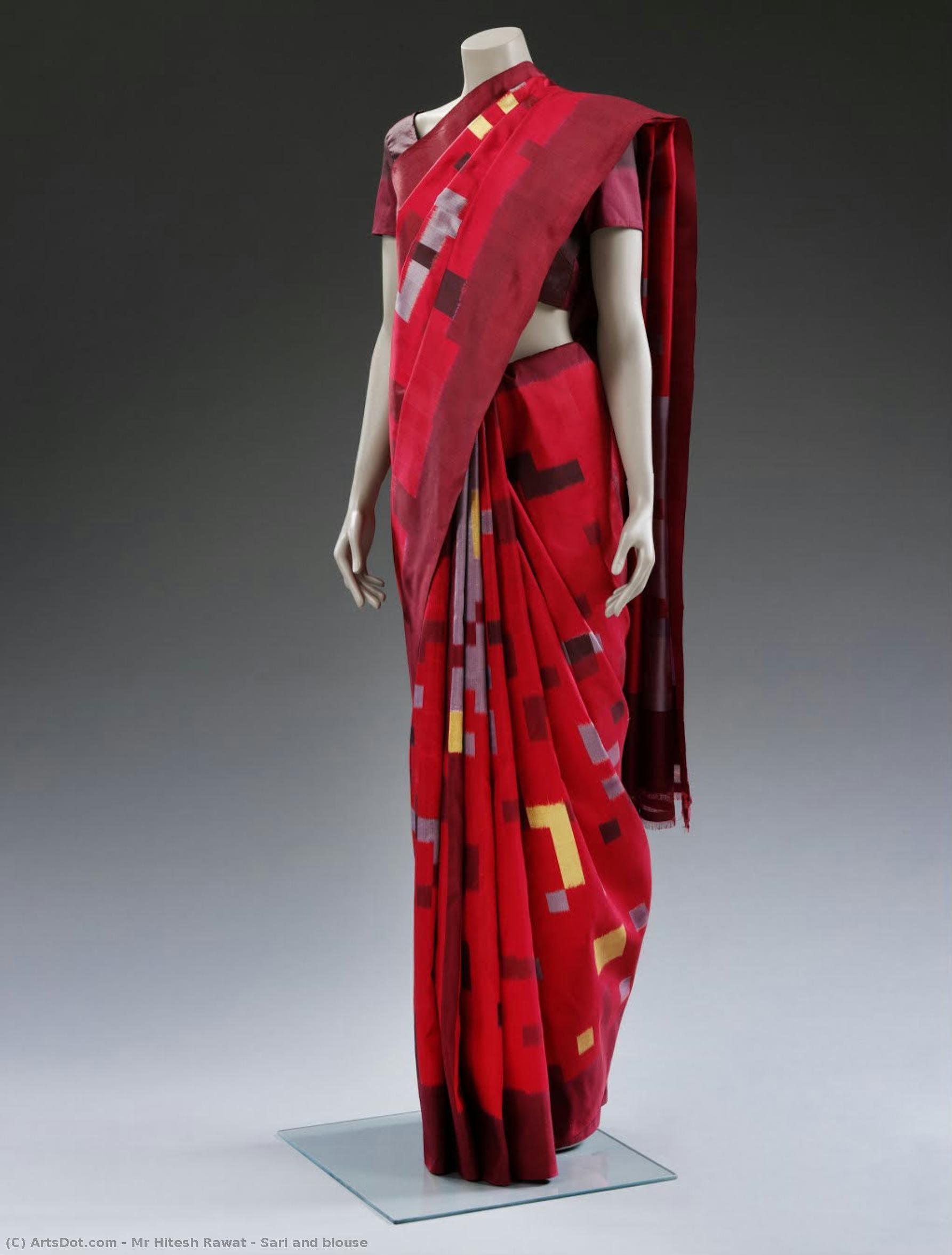 Sari And Blouse — Mr Hitesh Rawat