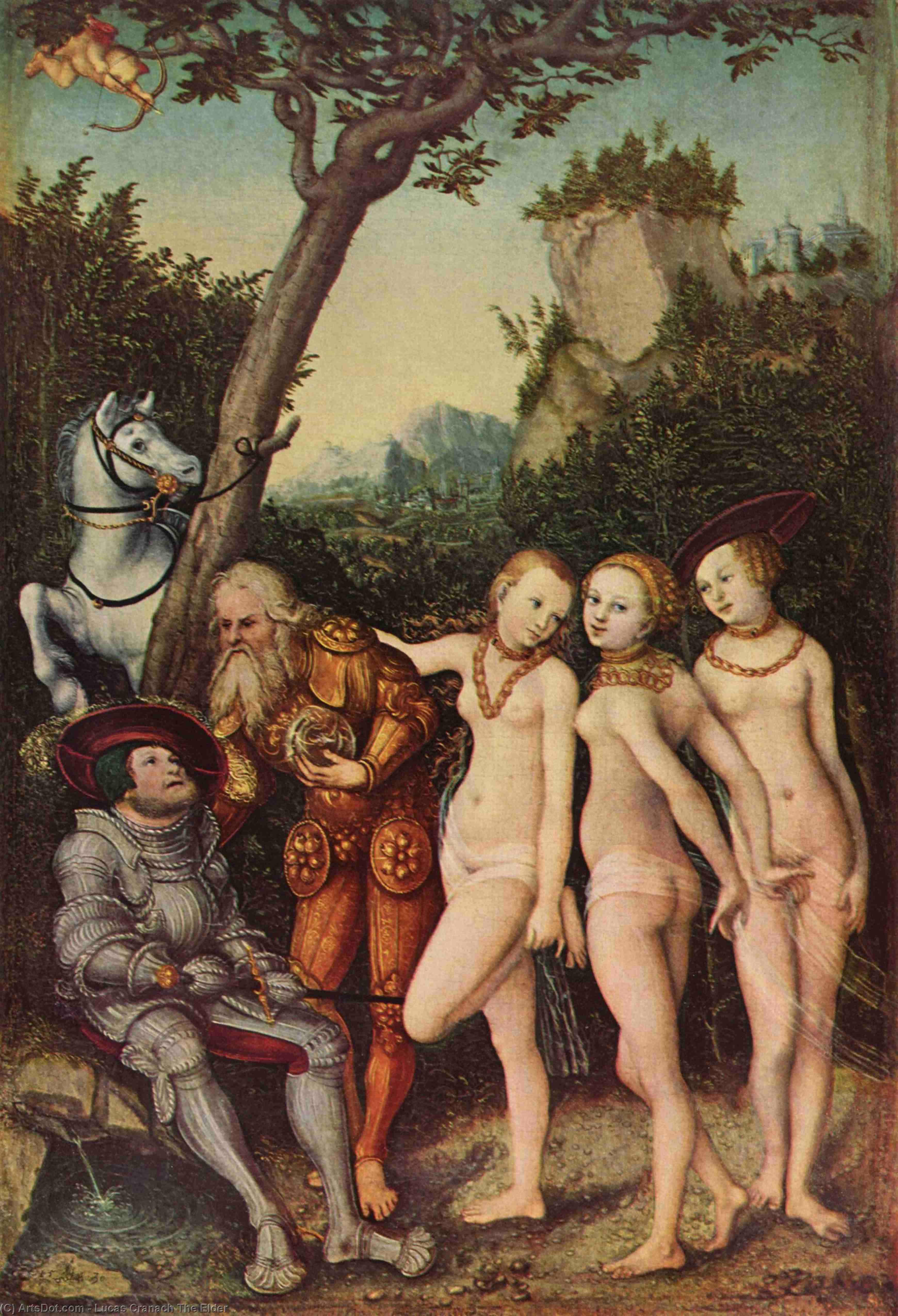 The Judgment Of Paris — Лукас Кранх (старший)
