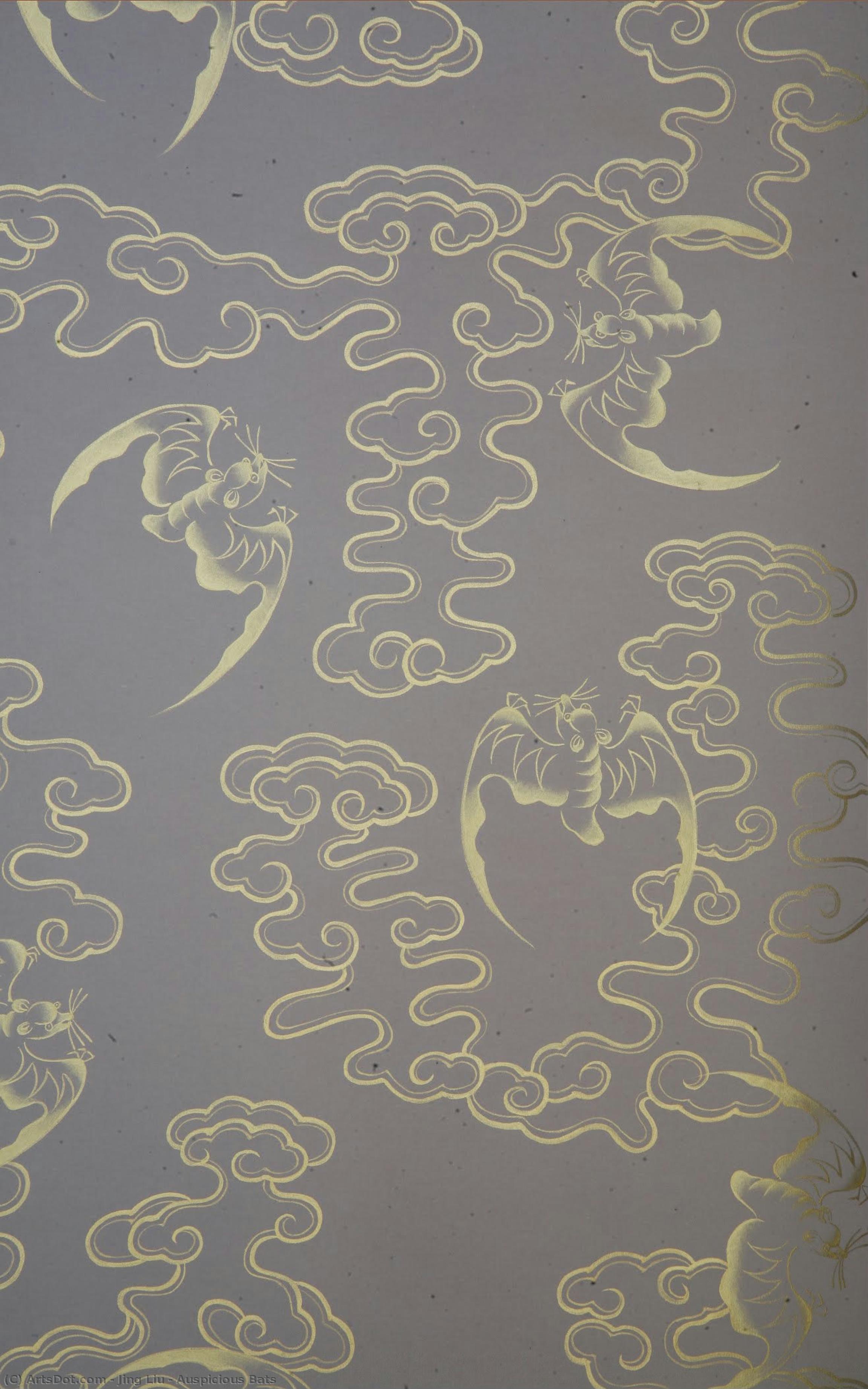 Auspicious Bats — Jing Liu