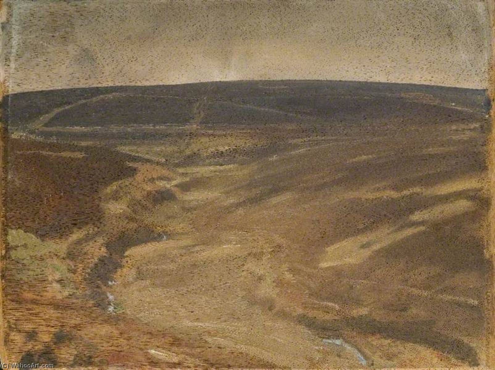 Una Vista De Exmoor (recto) — Sir Alfred James Munnings