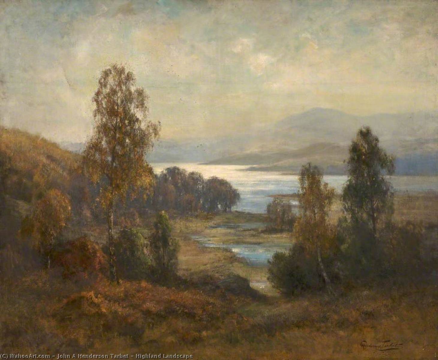 Highland Landscape — John A Henderson Tarbet