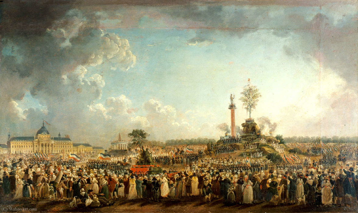 Festival Of The Cult Of The Supreme Being — Pierre Antoine De Machy