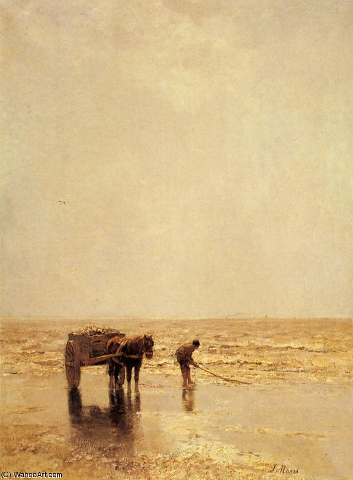 Collecting Shellfish — Jacob Henricus Maris