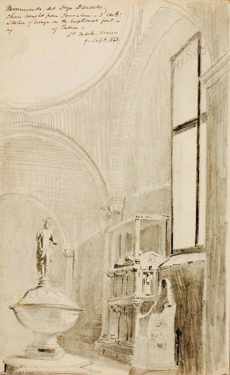 Monument To Doge Dandolo, Venice — Miner Kilbourne Kellogg