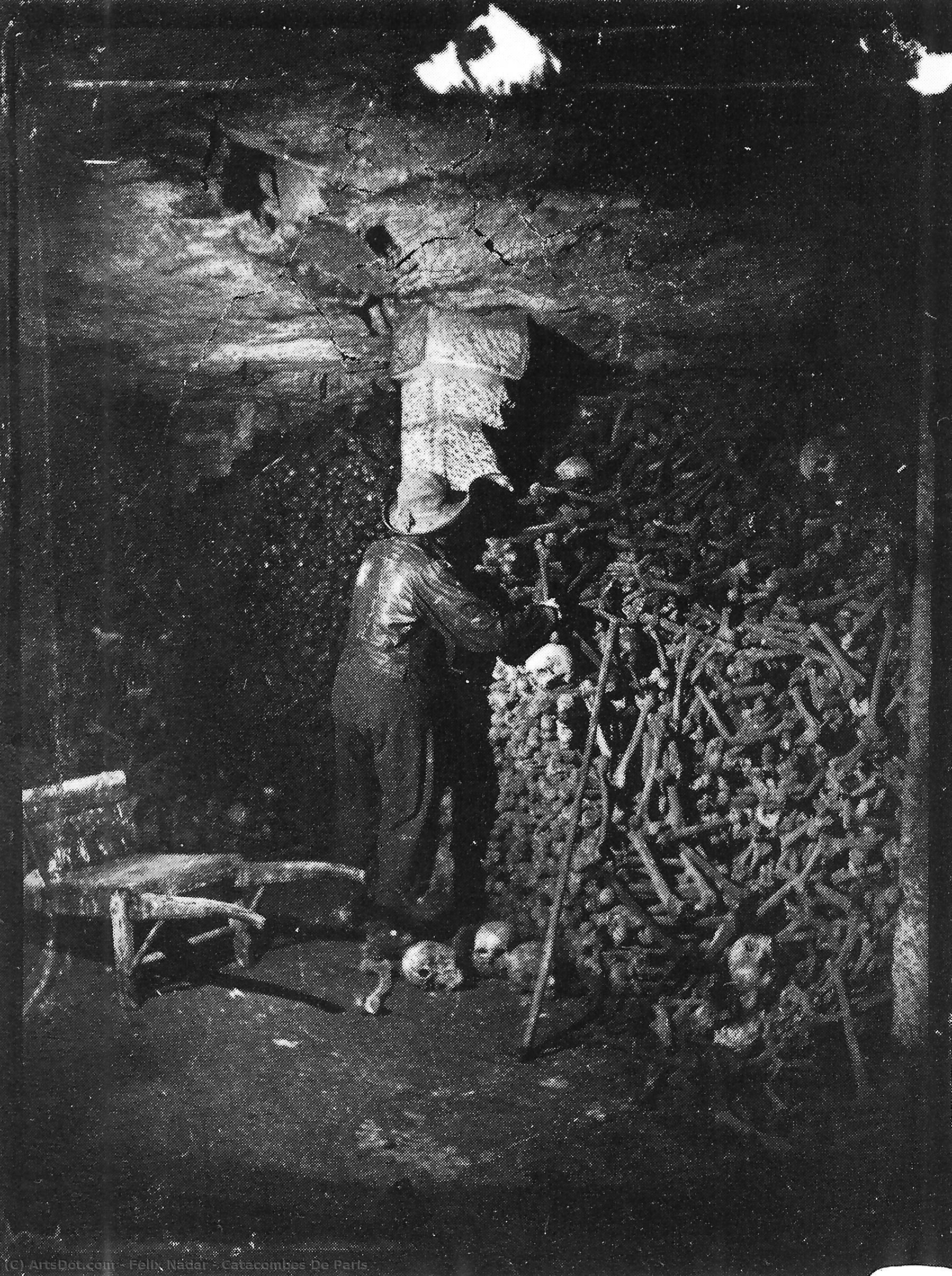 Catacombes De Paris — Félix Nadar