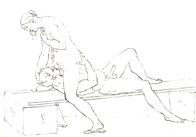 Cunnilingus, Or Oral Sex Performed On A Woman — Francesco Hayez