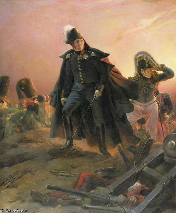 Duke Of Angouleme At The Capture Of Trocadero 31st August — Hippolyte-paul Delaroche