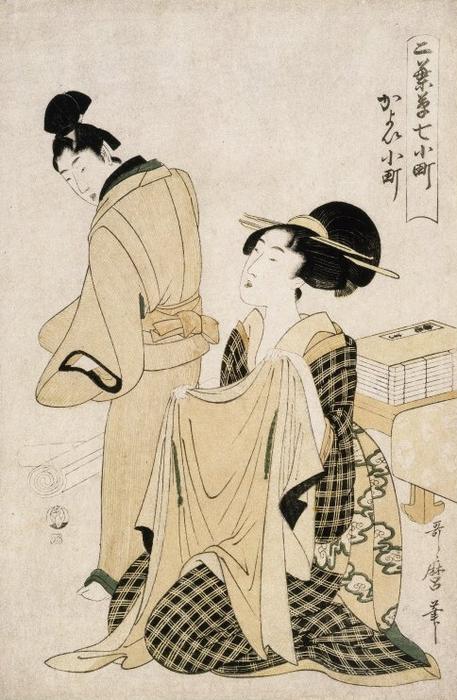 A Geisha In Her Lover`s Room — Kitagawa Utamaro