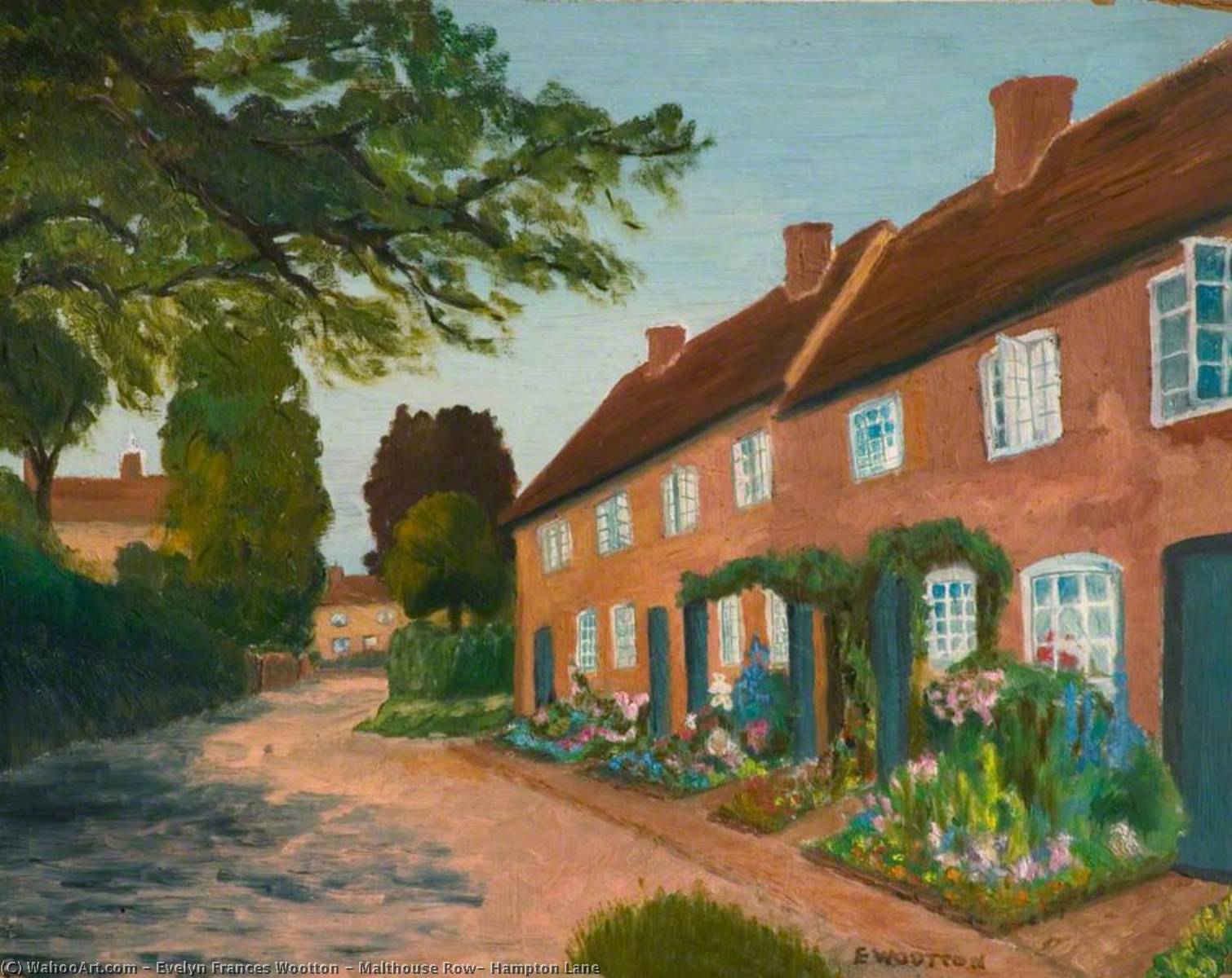 Malthouse Row, Hampton Lane — Evelyn Frances Wootton