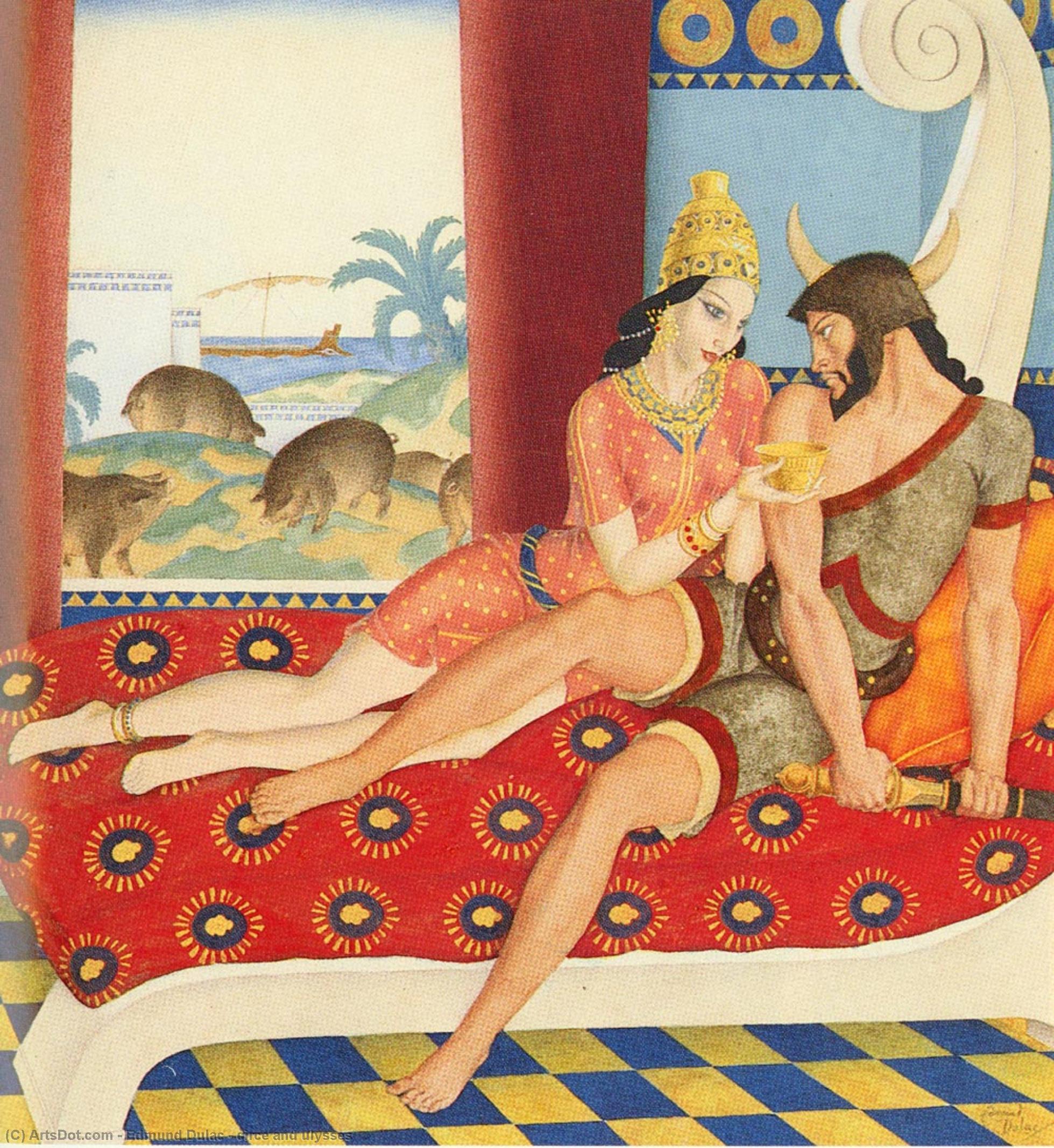 Circe And Ulysses — Едмунд Дулак