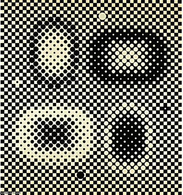 Metagalaxie 1 — Victor Vasarely