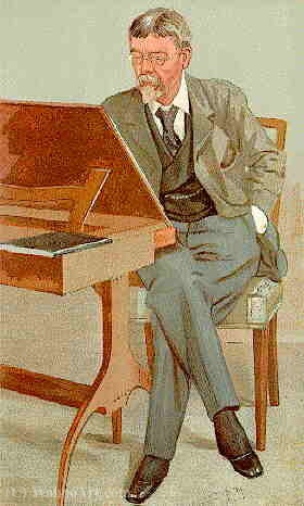Caricature Of George Louis Palmella Busson Du Maurier — Leslie Mathew Ward