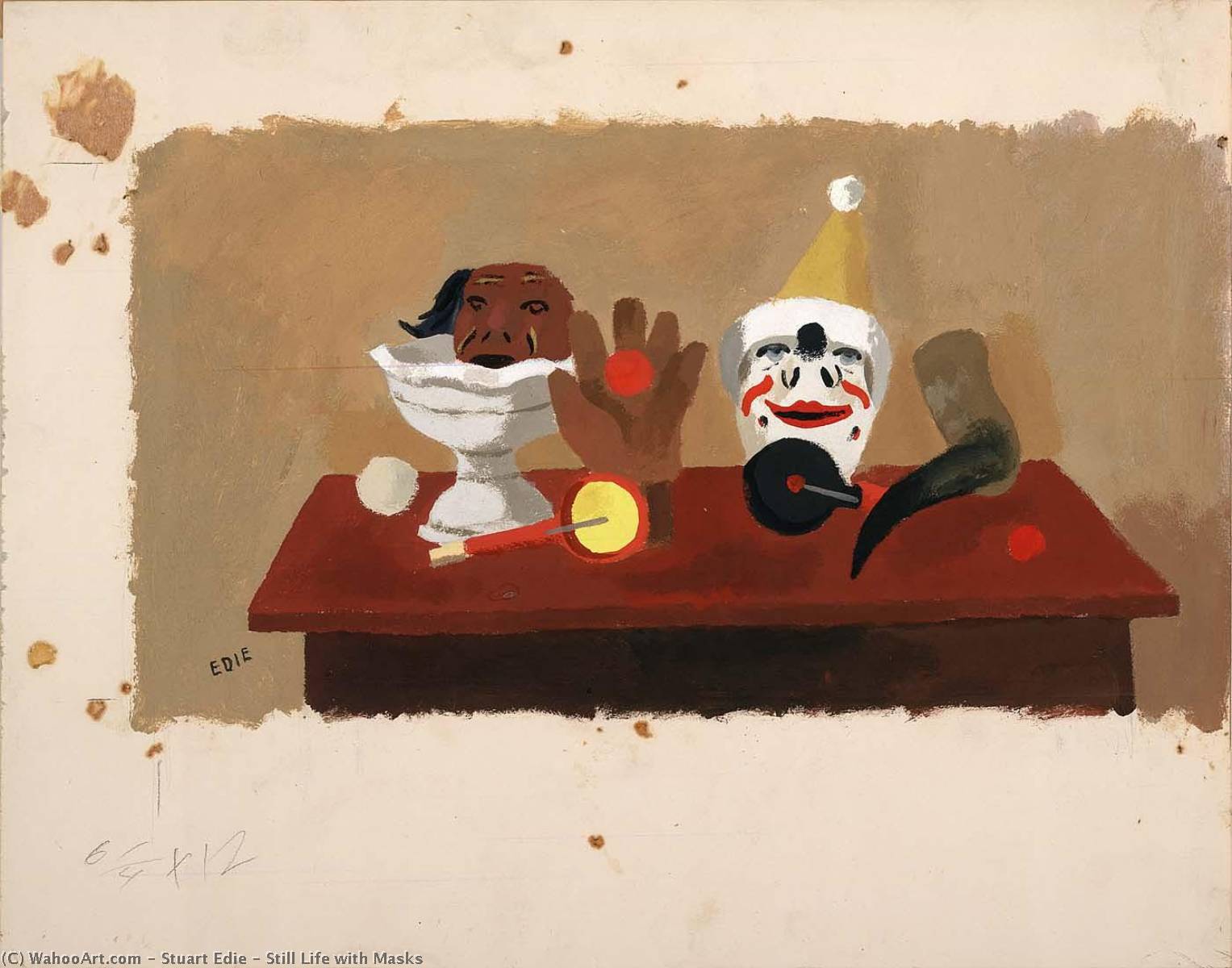 Still Life With Masks — Stuart Edie