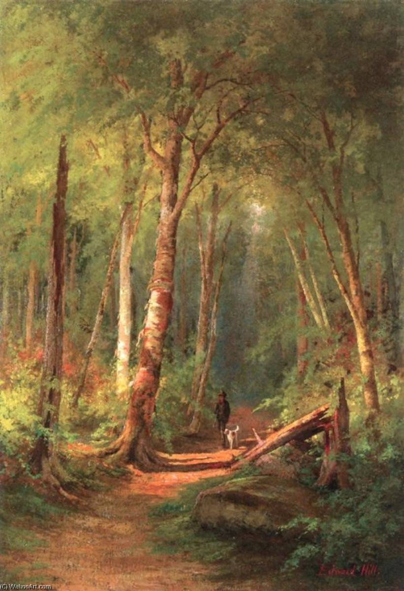 Hunter With Dogs — Edward Hill