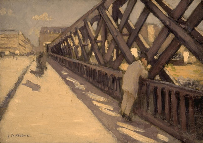 Esquisse Pour Le Pont De L'europe — Gustave Caillebotte