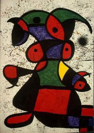 Mujer 3 — Жоан Миро