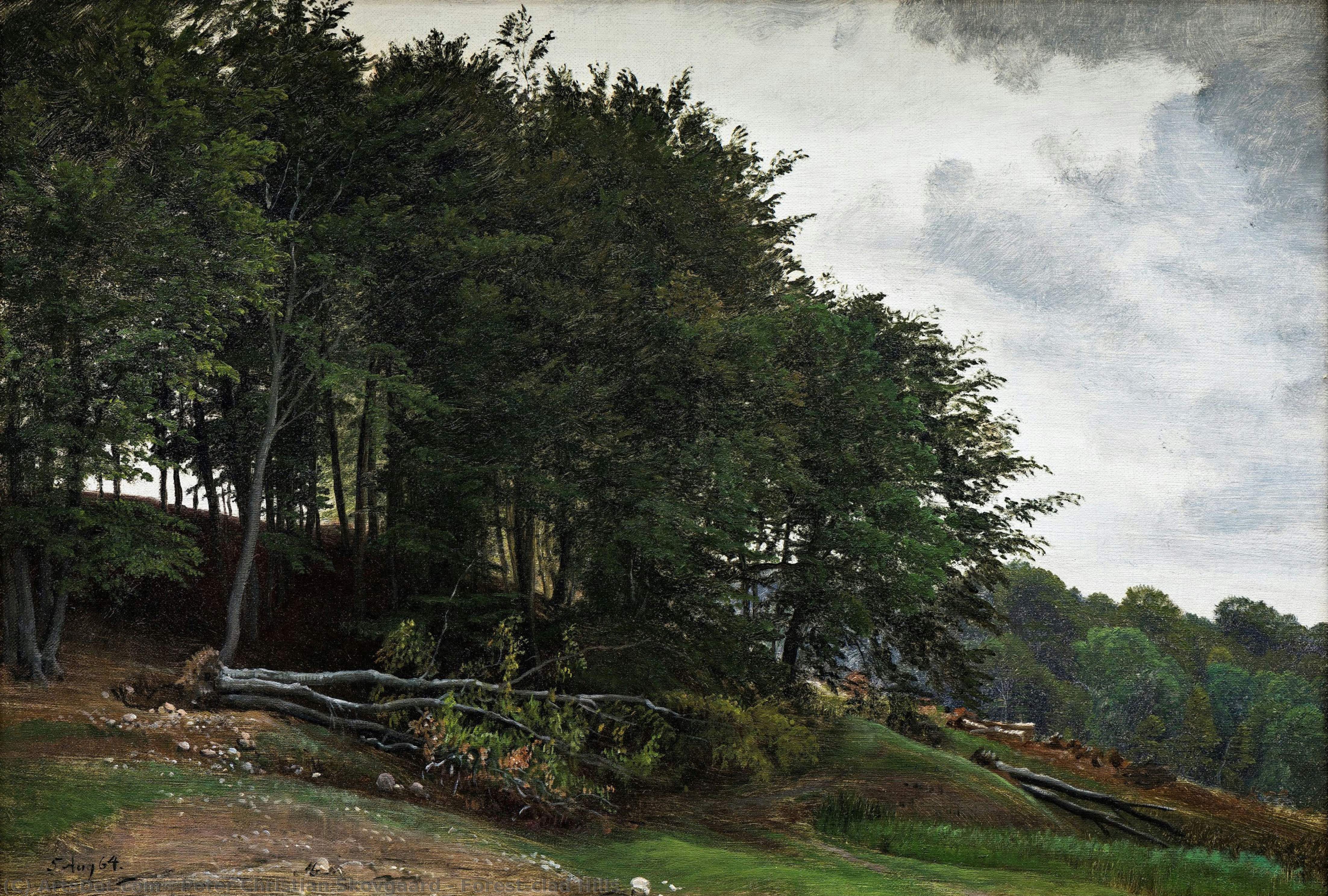 Forest-clad Hills — Peter Christian Skovgaard