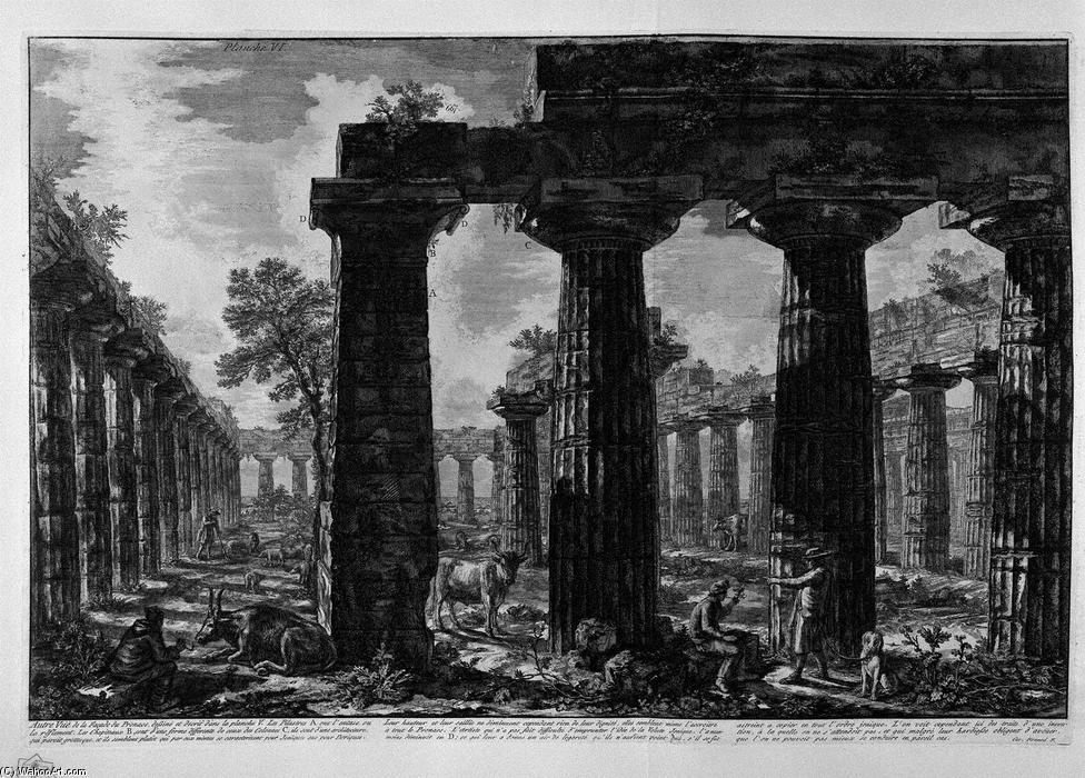 Another View Of The Facade Of The Pronaos — Giovanni Battista Piranesi