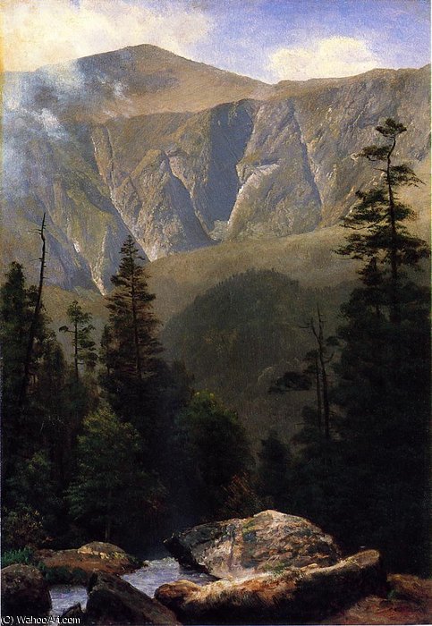 Mountainous Landscape — Albert Bierstadt