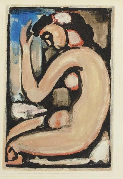Nude From The Flowers Of Evil — Georges Rouault