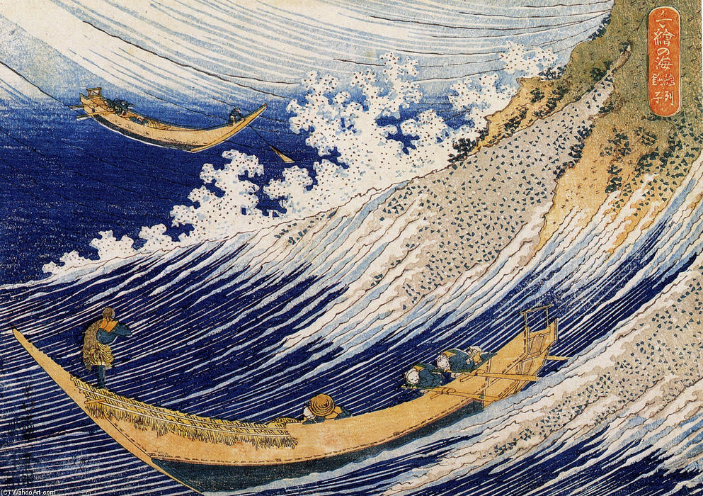 Die Große Welle Von Kanagawa — Katsushika Hokusai