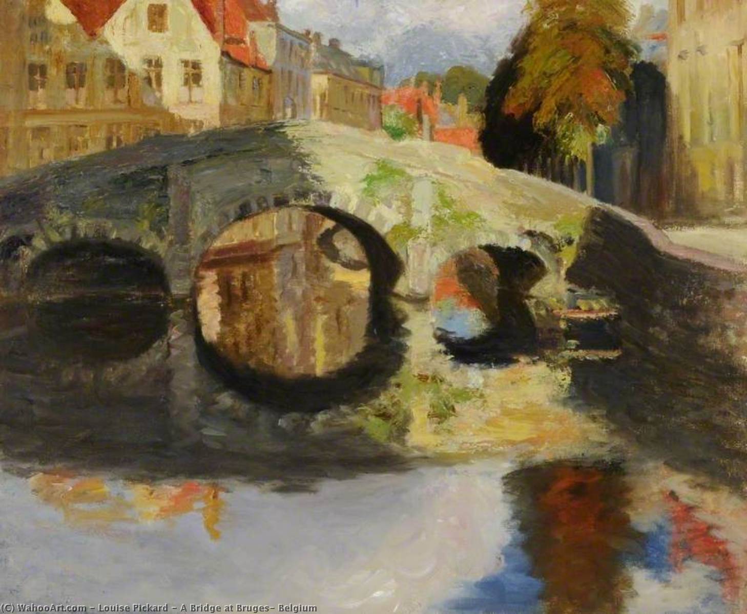 A Bridge At Bruges, Belgium — Louise Pickard