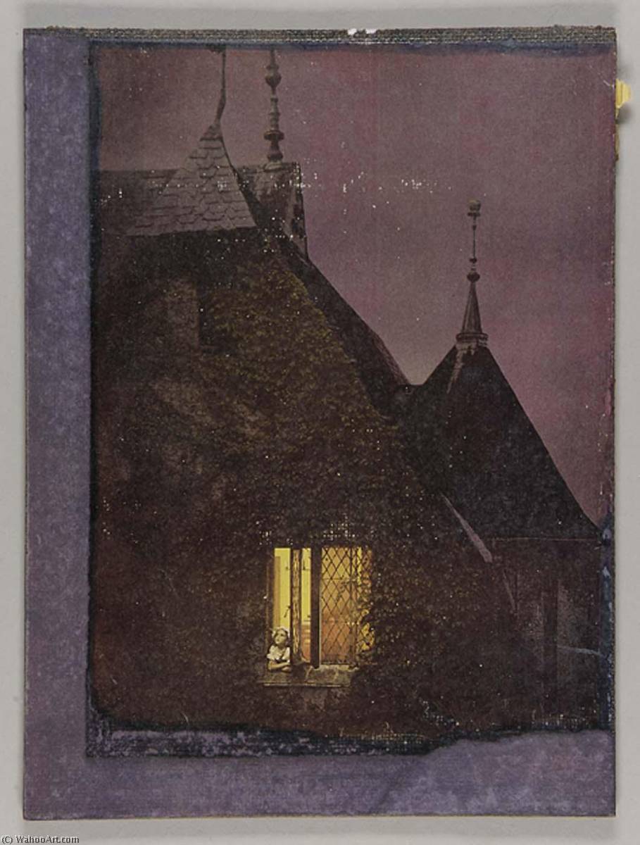 La Croisee De L'enfant Aux Yeux A Larmes De Chatte — Joseph Cornell