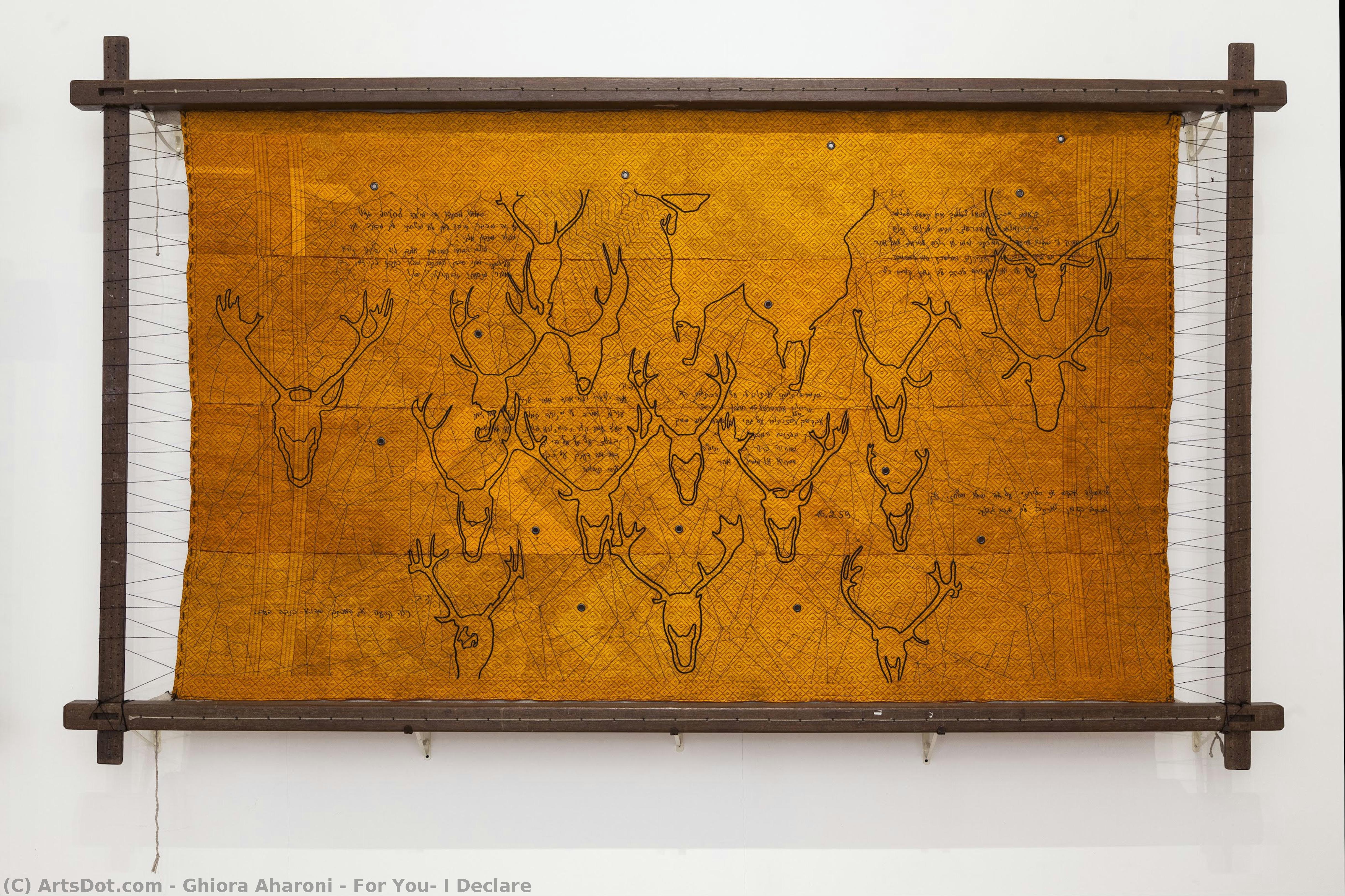 For You, I Declare — Ghiora Aharoni