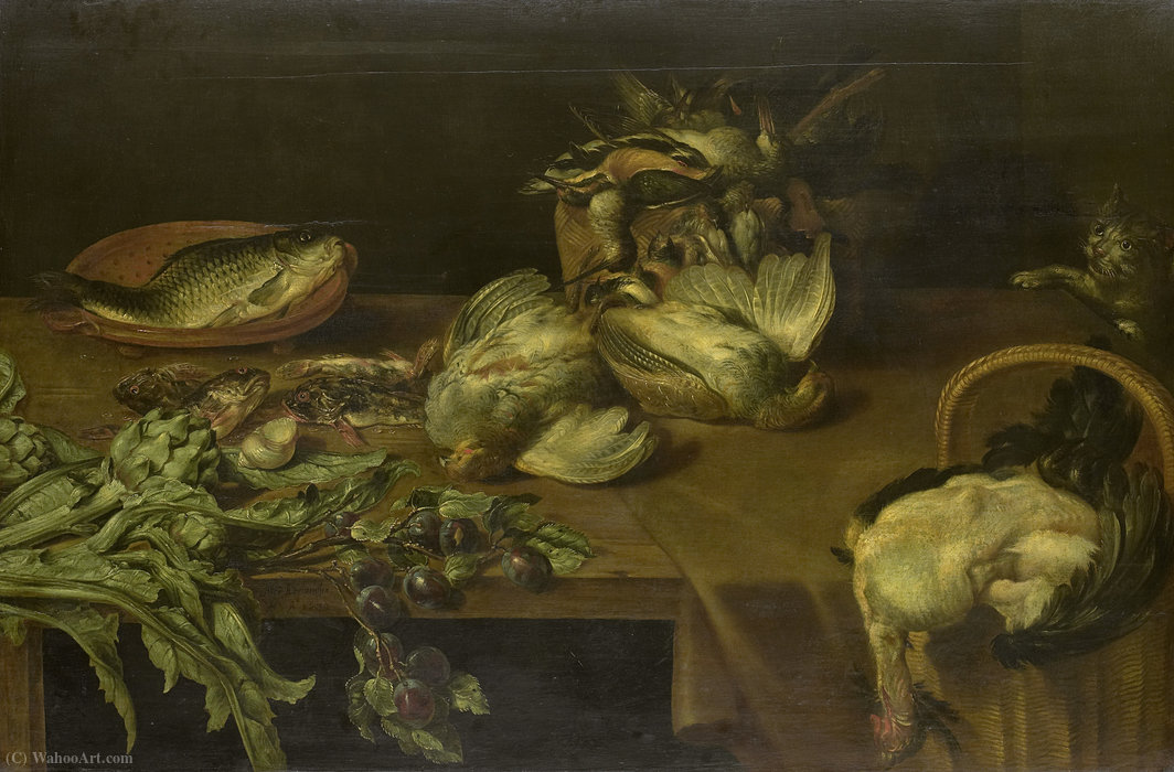 Still Life With Fowl — Alexander Adriaenssen